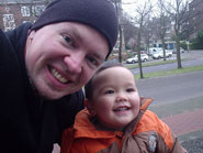 Op stap met pappa